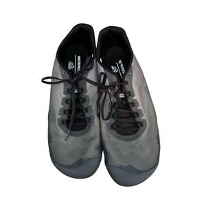 Merrell Men's Gray Vapor Glove 4 Barefoot Trail Running Shoes Size 13